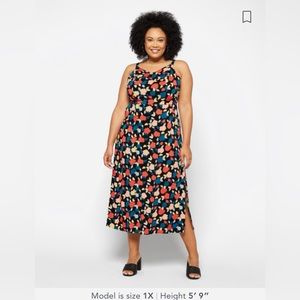 41 HAWTHORN
Beatriz Maxi Dress with Side Slit Size 3x NWT Stitch Fix